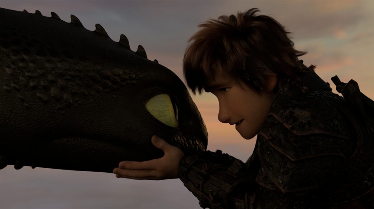 Harold et Krokmou deviennent amis, Dragons