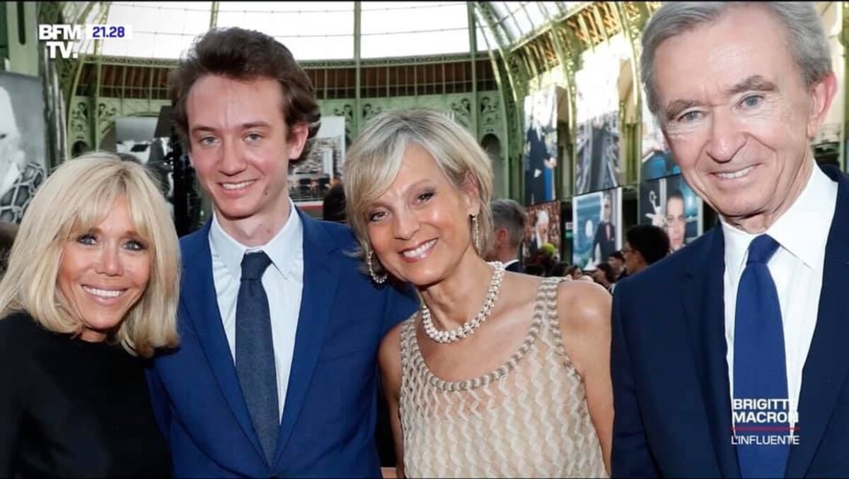 Brigitte Macron a été la prof de français des enfants de la fille de Bernard  Arnault !