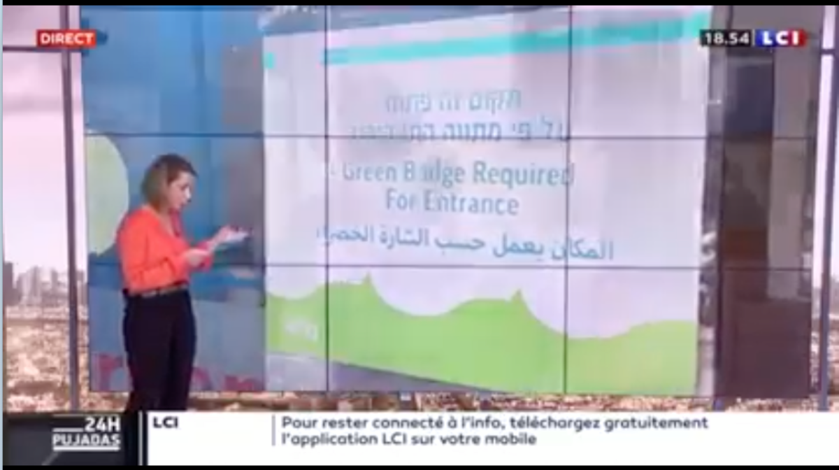 "DIGITAL GREEN PASS" Israël, le modèle de l'Union Européenne ? Le Club