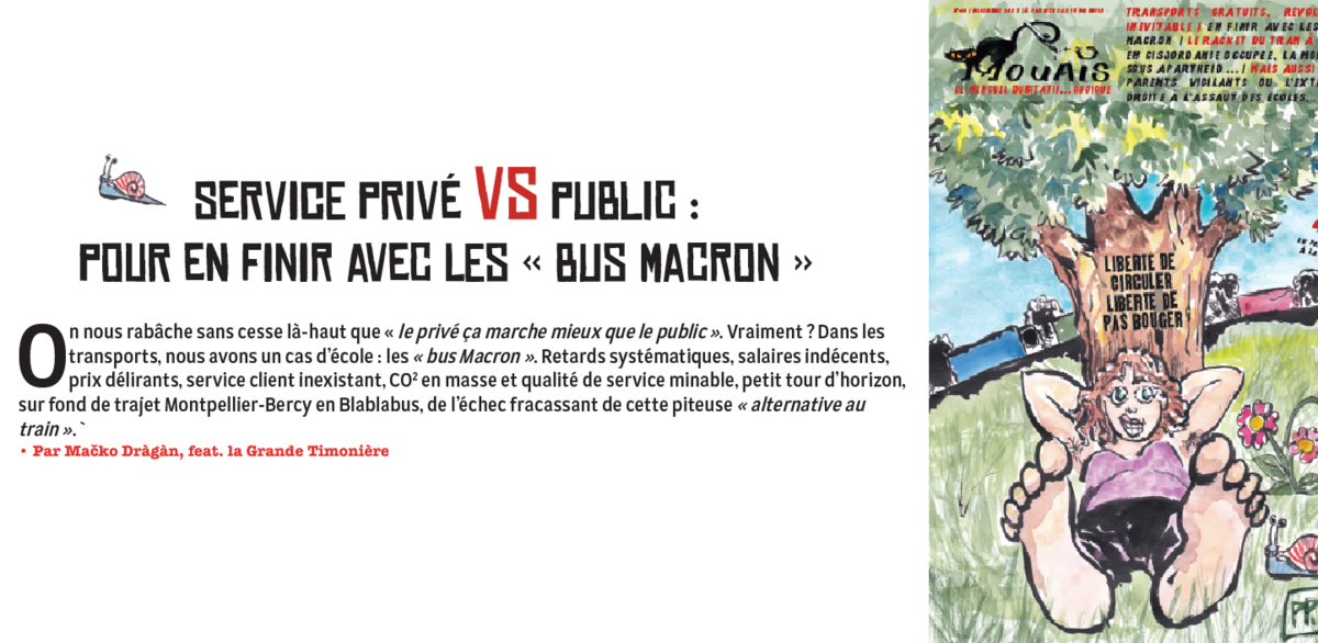 Service Privé VS Public : Pour En Finir Avec Les « Bus Macron » | Le Club