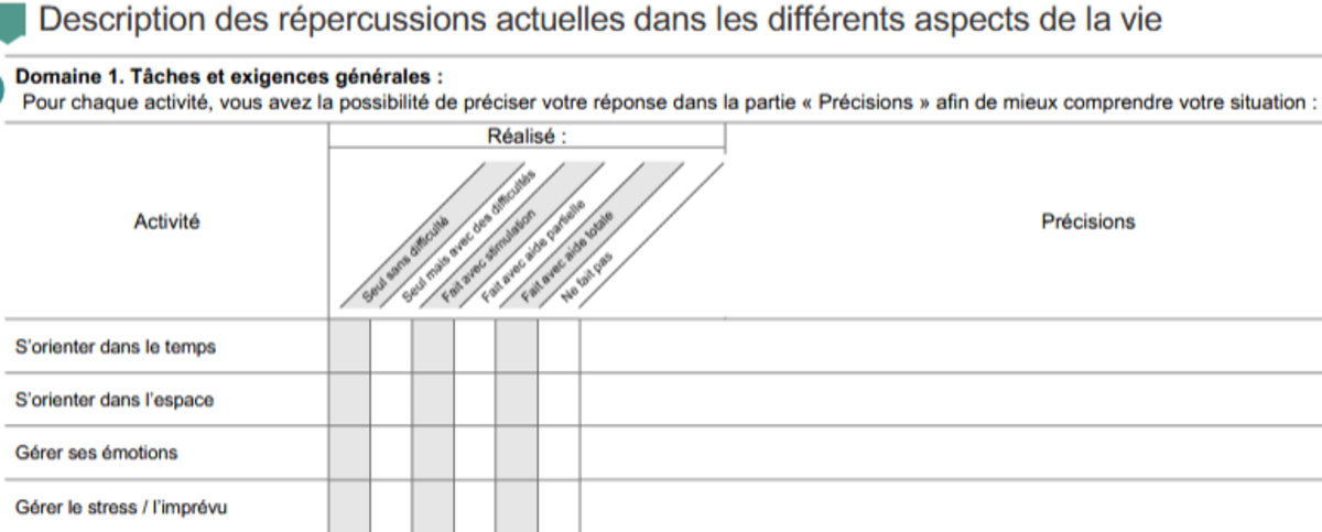 MDPH : nouveaux documents complémentaires ... facultatifs - mais bien ...