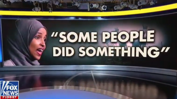 Some People Did Something Ilhan Omar Political T-Shirt Some People Did Something Ilhan Omar Political T-Shirt