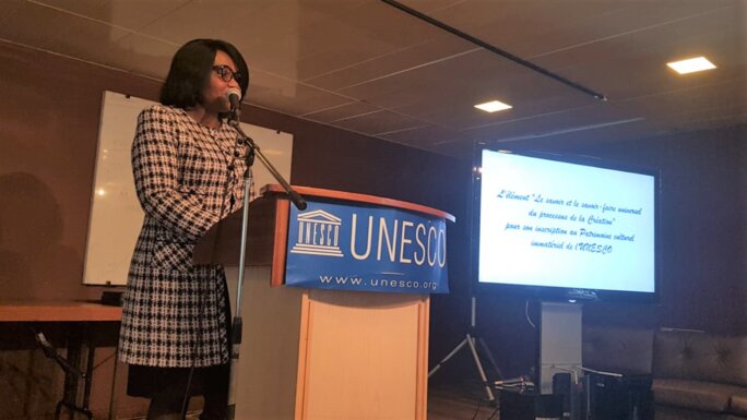 Unesco : Thierry Rayer, présentation du comité scientifique du C.E.S.R ...