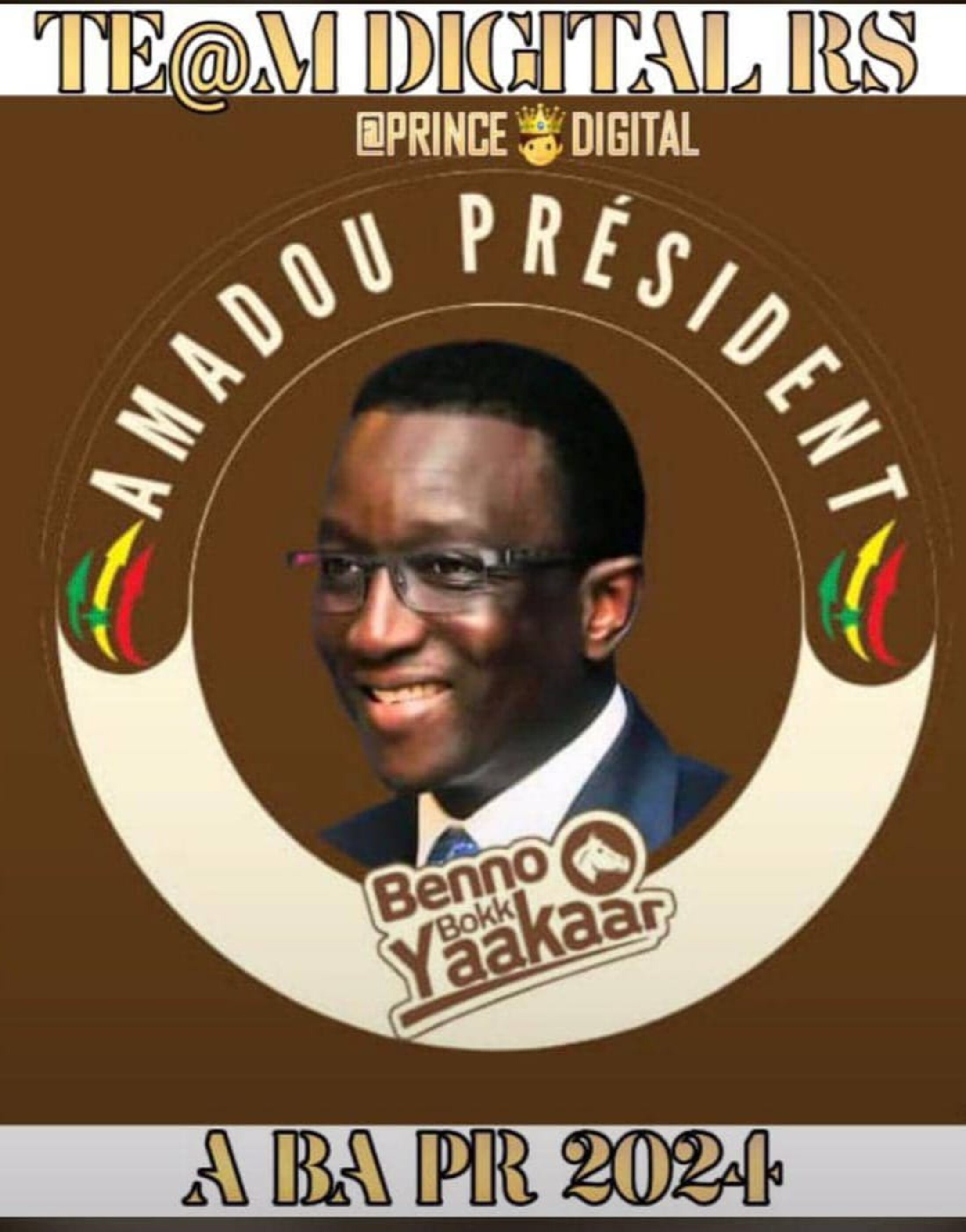 "Amadou BA candidat Bénno" Amadou Bal BA Le Club