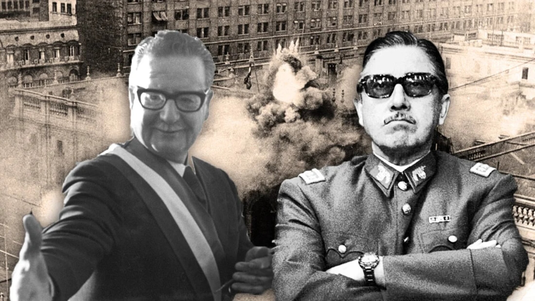 Альенде и пиночет. Сальвадор Альенде и Пиночет. Аугусто Пиночет и Сальвадор Альенде. Чили 1973 Аугусто Пиночет.