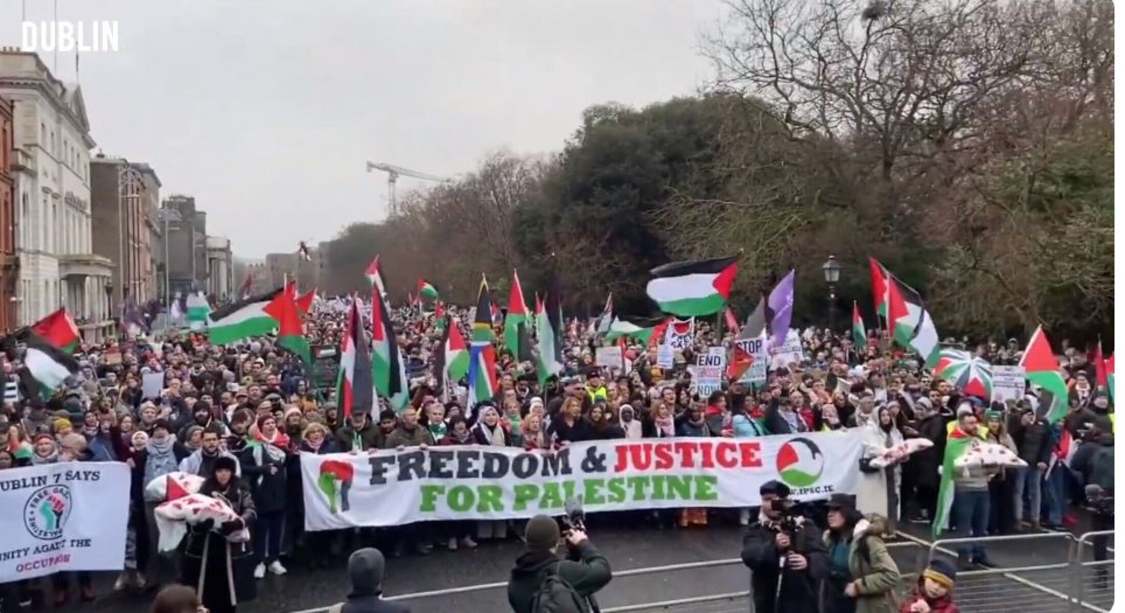 Global March in Dublin for Palestine | Le Club