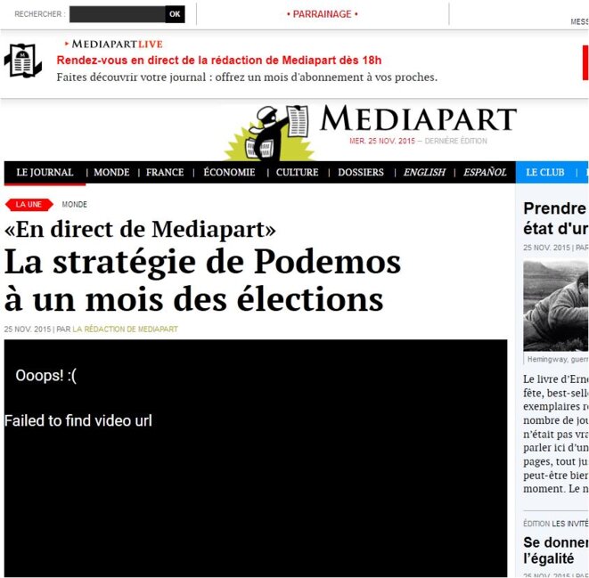 Bug 6 (pas de vidéo...) © Outils de capture image Bug 6 (pas de vidéo...) © Outils de capture image