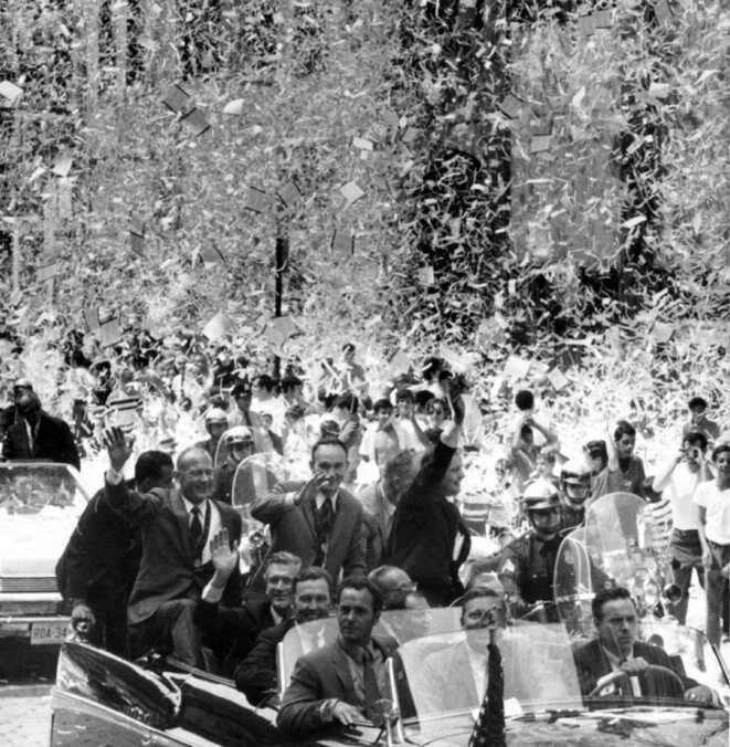 Apollo 1 parade Broadway © Dan Farrell / NY Daily News Apollo 1 parade Broadway © Dan Farrell / NY Daily News