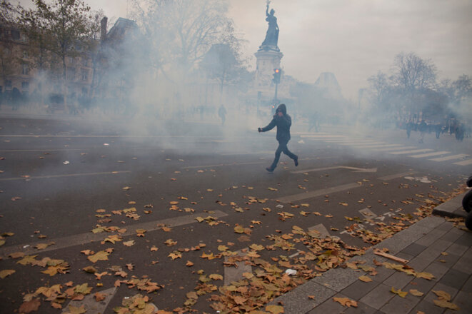 Place de la République à Paris dimanche © Jean-Paul Duarte