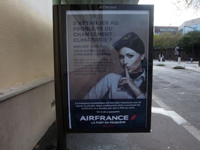 Air france © Brandalism Air france © Brandalism