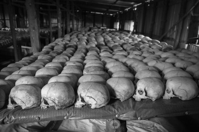 The official memorial of the massacre at Bisesero in Rwanda. © Thomas Cantaloube/Mediapart The official memorial of the massacre at Bisesero in Rwanda. © Thomas Cantaloube/Mediapart
