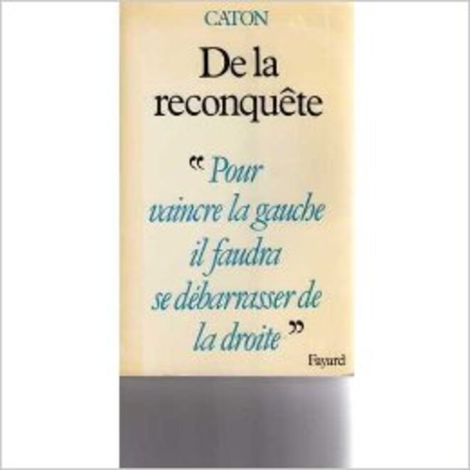 Couverture de l'arnaque Caton de la Reconquête © Bercoff, Hollande Couverture de l'arnaque Caton de la Reconquête © Bercoff, Hollande