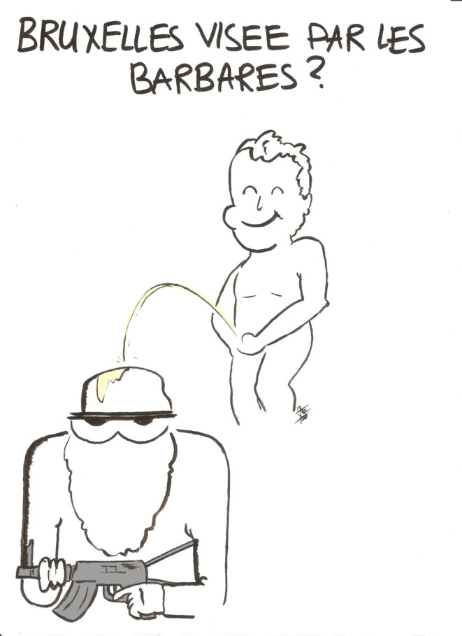 Bruxelles visée par les barbares