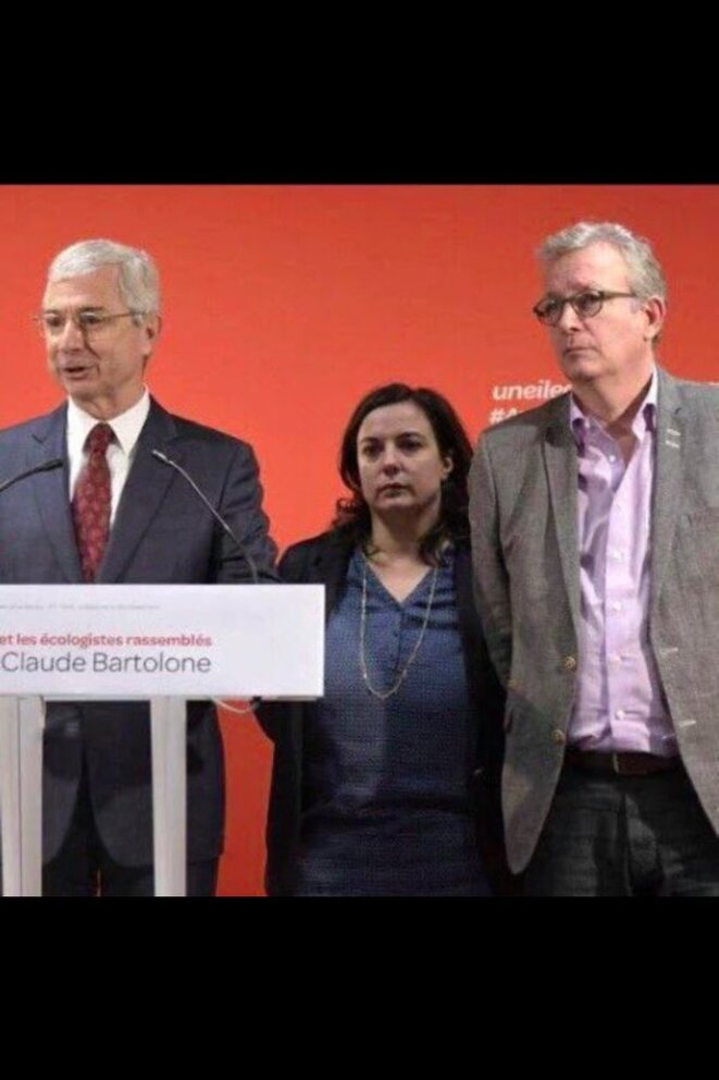 Ralliement EELV et FDG au PS © DR Ralliement EELV et FDG au PS © DR