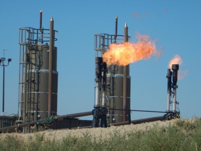 Puits de pétrole dans le Dakota du nord © Rob Jackson/Stanford university Puits de pétrole dans le Dakota du nord © Rob Jackson/Stanford university