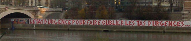 L'état d'urgence pour faire oublier les tas d'urgence ... L'état d'urgence pour faire oublier les tas d'urgence ...