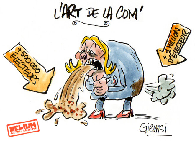 Les tweets à Marine...