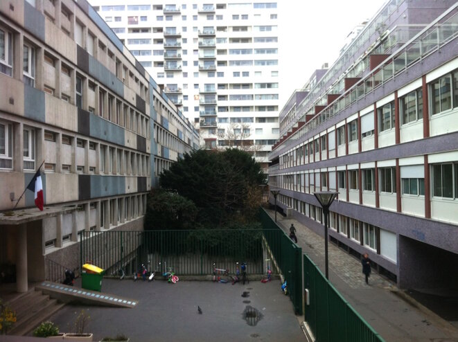 Le quartier Montgallet-Reuilly, derrière la gare de Lyon, le 16 décembre 2015. © LF Le quartier Montgallet-Reuilly, derrière la gare de Lyon, le 16 décembre 2015. © LF