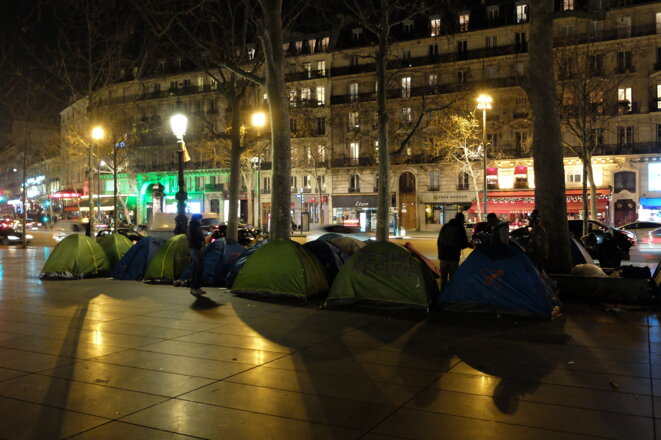 Communiqué des réfugiés de la Place de la République