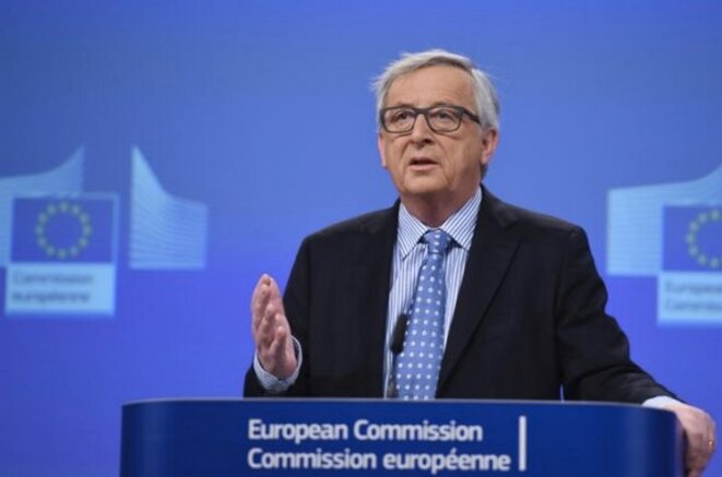 Jean-Claude Juncker le 15 janvier 2015 à Bruxelles. © EC.