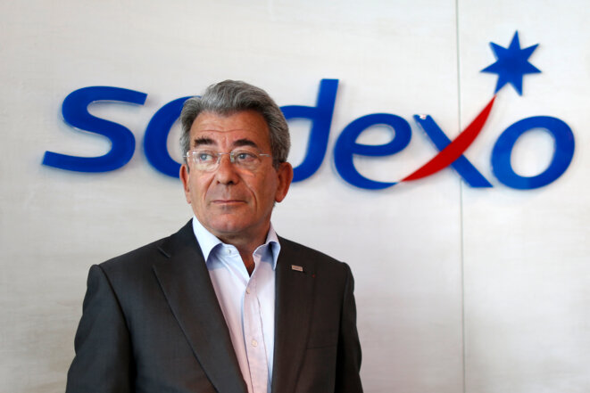 Michel Landel, le patron de Sodexo, en juin 2014. © Reuters Michel Landel, le patron de Sodexo, en juin 2014. © Reuters