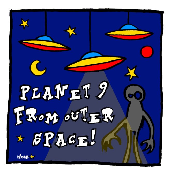 Planet 9 from outer space! (la neuvième planète)
