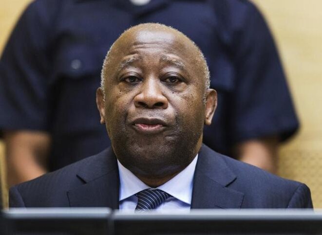 Laurent Gbagbo lors d'une de ses comparutions devant la CPI en 2014. © Reuters Laurent Gbagbo lors d'une de ses comparutions devant la CPI en 2014. © Reuters