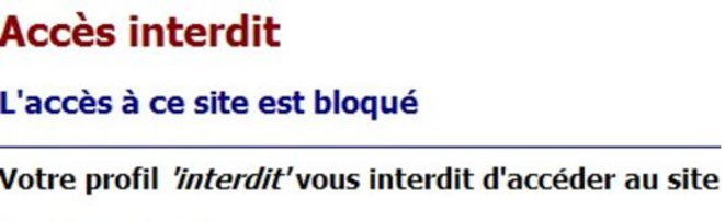 Déjà 283 sites bloqués sans juge en France