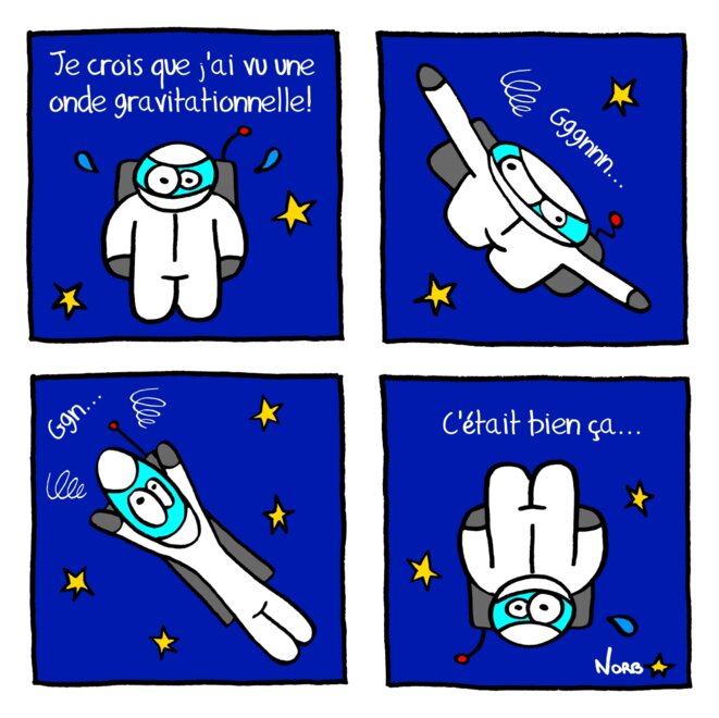 Les ondes gravitationnelles détectées