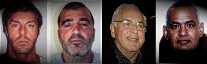 Amar Azzoug, Samy Souied, Claude Dray et Albert Taieb Amar Azzoug, Samy Souied, Claude Dray et Albert Taieb