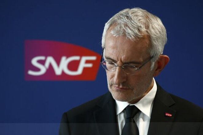 Guillaume Pepy, président de la SNCF, avait reconnu la responsabilité de l'entreprise juste après l'accident de Brétigny. © Reuters