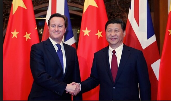 David Cameron et Xi Jinping © Guardian David Cameron et Xi Jinping © Guardian