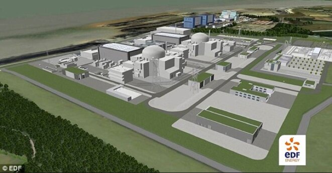 Projet de deux EPR à Hinkley Point © EDF Projet de deux EPR à Hinkley Point © EDF