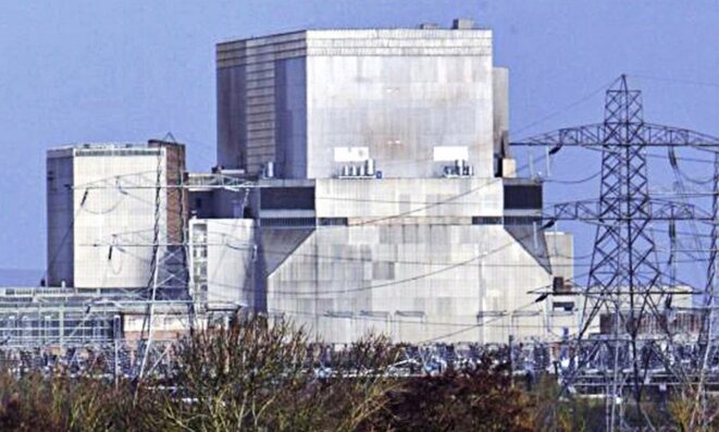 Site de Hinkley Point © Evening standard Site de Hinkley Point © Evening standard
