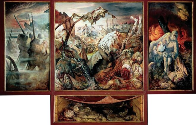 « La guerre » (triptyque, 1929-1932), Otto Dix © DR « La guerre » (triptyque, 1929-1932), Otto Dix © DR