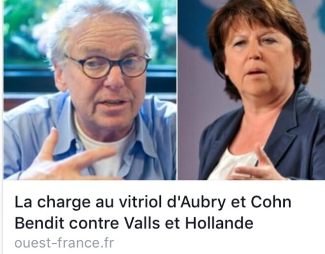 Martine Aubry : « Un affaiblissement durable de la France se prépare » LE MONDE | 24.02.2016