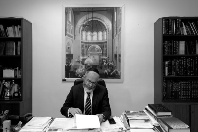 Reouven Ohana, grand rabbin de Marseille © Rachida El Azzouzi Reouven Ohana, grand rabbin de Marseille © Rachida El Azzouzi