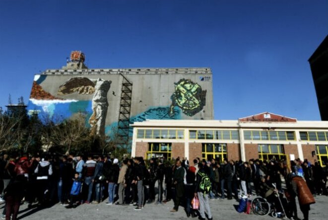 Nombre et lieux d'accueil des réfugiés en Grèce