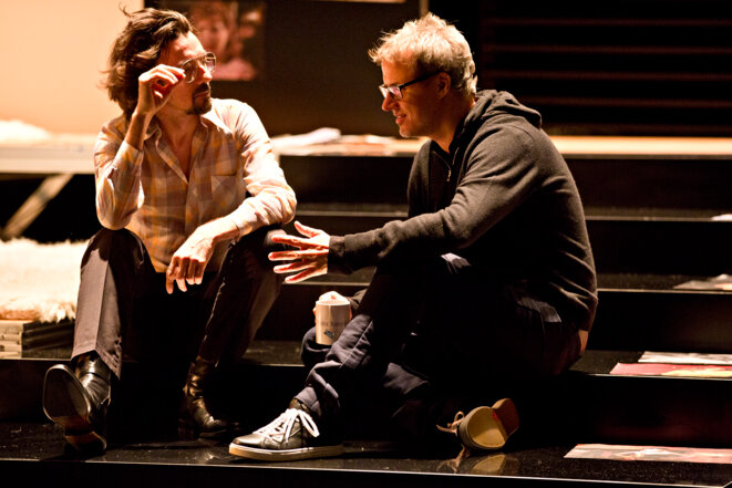 Stanislas Nordey et Falk Richter © Jean-Louis Fernandez Stanislas Nordey et Falk Richter © Jean-Louis Fernandez