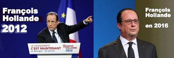 PORTRAIT DE FRANÇOIS HOLLANDE DE JANVIER 2012 À MARS 2016