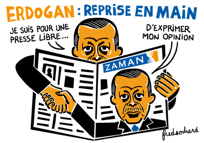 Erdogan fait main basse sur Zaman