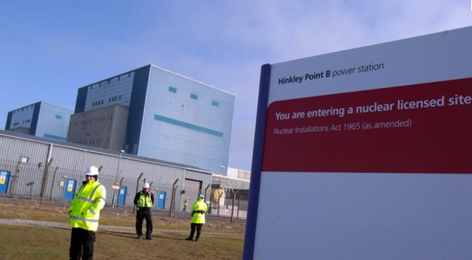 The Hinkley Point plant, in the English county of Somerset. © EDF The Hinkley Point plant, in the English county of Somerset. © EDF