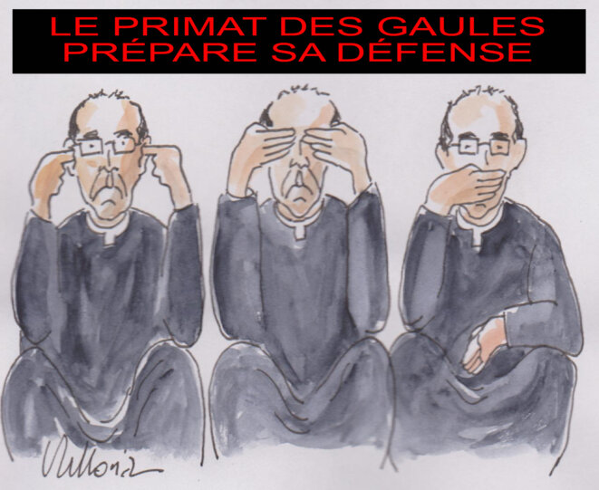 Le cardinal Barbarin creuse sa ligne de défense