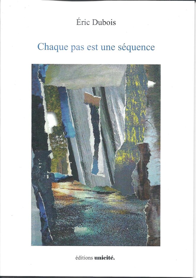 Chaque pas est une séquence. Eric Dubois. Editions Unicité,2016. Illustration de couverture : © Ghislaine Lejard Chaque pas est une séquence. Eric Dubois. Editions Unicité,2016. Illustration de couverture : © Ghislaine Lejard