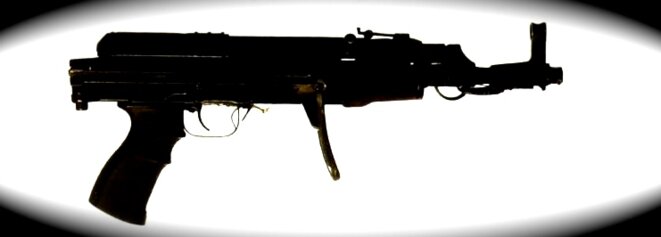 Le VZ-58 de Coulibaly retrouvé dans l'Hyper Cacher. © DR Le VZ-58 de Coulibaly retrouvé dans l'Hyper Cacher. © DR