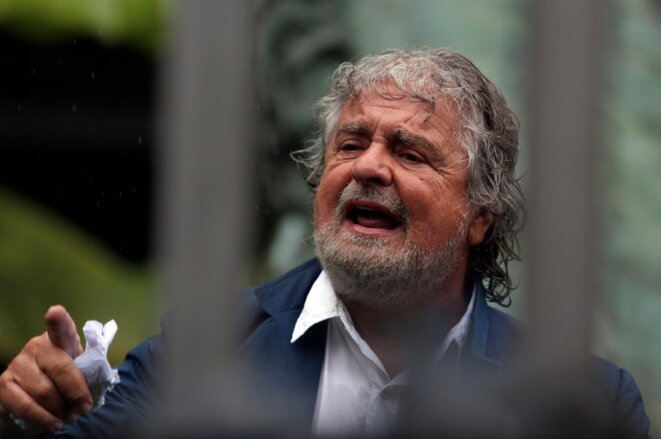 Beppe Grillo © REUTERS/Yara Nardi