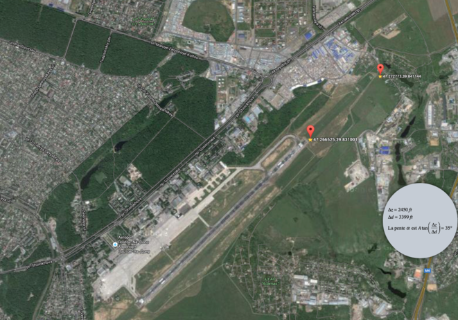 FlyDubai flight 981 : Une chute de 14 secondes ! Sous une pente de -35° !