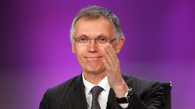 Carlos Tavares lors de la présentation des résultats 2015 de PSA, en février. © Reuters Carlos Tavares lors de la présentation des résultats 2015 de PSA, en février. © Reuters