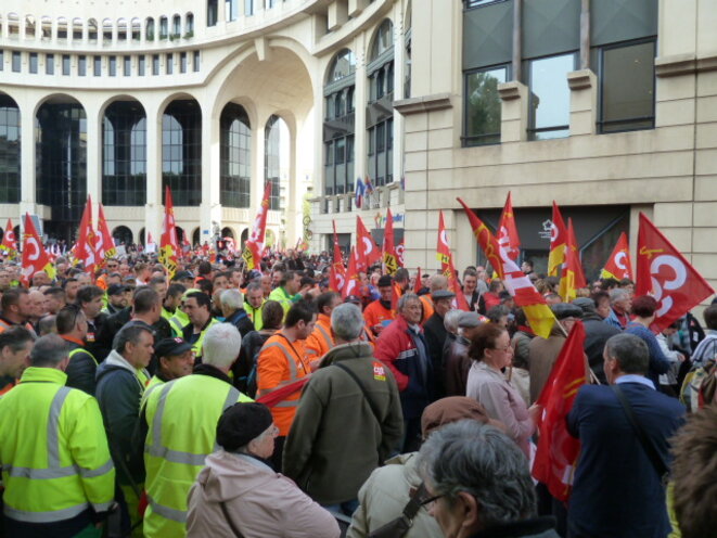Un aperçu du rassemblement à Montpellier. © Jean Suignard Un aperçu du rassemblement à Montpellier. © Jean Suignard