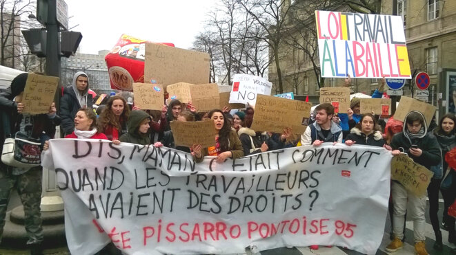Sur le boulevard de l'Hôpital, à Paris. © D.I. Sur le boulevard de l'Hôpital, à Paris. © D.I.